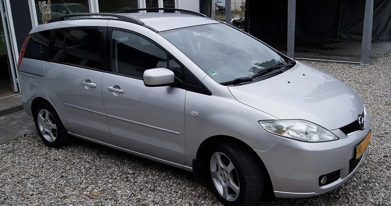 Mazda 5 cena 12500 przebieg: 159000, rok produkcji 2006 z Szczecin małe 742